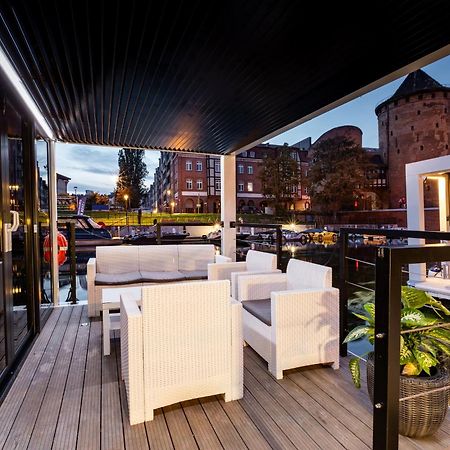 Domy Na Wodzie - La Mare Motlava Houseboats With Sauna By Downtown Apartments Гданьск Экстерьер фото