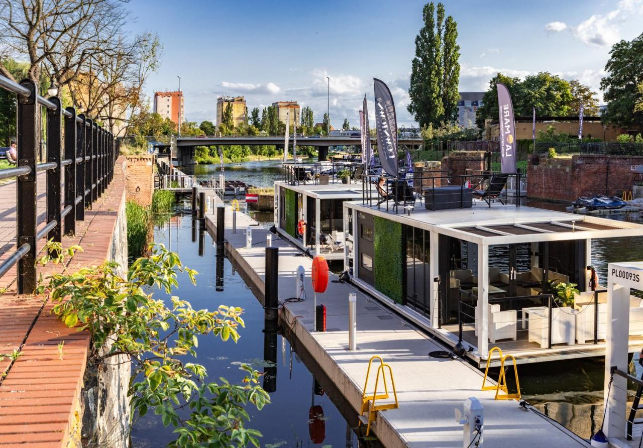 Domy Na Wodzie - La Mare Motlava Houseboats With Sauna By Downtown Apartments Гданьск Экстерьер фото